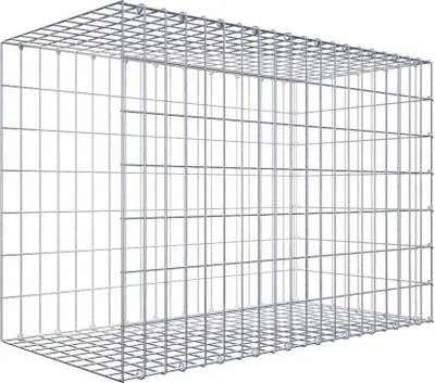 Produktbild von Anbaugabione Typ 2 100 cm x 70 cm x 50 cm, Maschenweite 5 cm x 10 cm, C-Ring