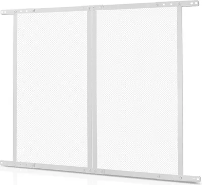Produktbild von RV-Fliegengittertürschutz 660,4 x 609,6 mm Türgitter Haustier-Schutz Weiß