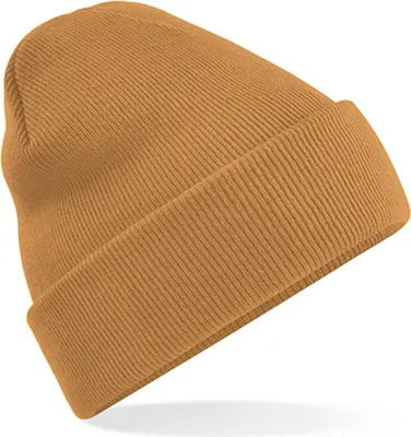 Produktbild von Beechfield 'Original Cuffed Beanie' Karamell
