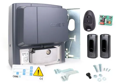 Produktbild von Das CAME BX STRONG SPACE Set für Schiebetore mit einem Gewicht von bis zu 800 kg