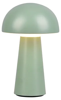 Zdjęcie produktu dla Lampa stołowa LED LENNON zielona 2W Ciepła biel 180lm tworzywo sztuczne wym:21,5x13,6x13,6cm IP44 RL