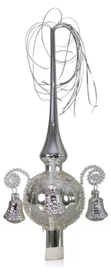 Image de Omgoods - Décoration de Noël en verre de Lauscha, avec clochettes