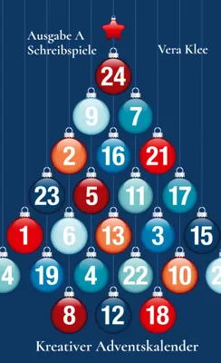 Produktbild von Kreativer Adventskalender für Schreiben und Kreativität mit täglichen Schreibspielen