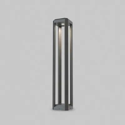 Immagine prodotto di Lampada da terra a LED, luce per esterni, alluminio, grigio, IP65