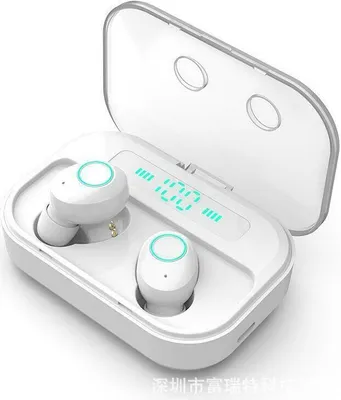 Obrázek produktu pro Sluchátka Bluetooth 5.0 TWS Wireless Mini Headphones Stereo Headset bílá