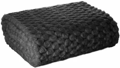 Produktbild von Eurofirany Decke 3D-Effekt schwarz 200x220 cm 260 GSM Polyester Deko