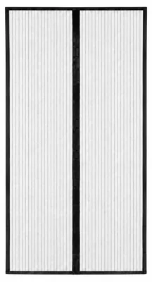 Produktbild von Fliegenvorhang 100 x 220 cm in Schwarz mit Magnetverschluss