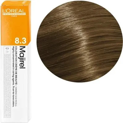 Produktbild von LorÉal professionnel paris MAJIREL ionène g cremefarbig #8,3 50 ml