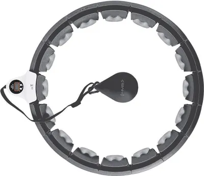 Produktbild von Gewichteter Hula Hoop mit Zähler, Schwarz