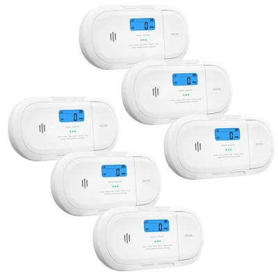 Produktbild von X-Sense XC04-WX - Intelligenter WLAN-Kohlenmonoxidmelder mit LCD-Anzeige (6er-Set)