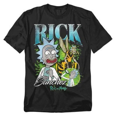 Immagine prodotto di Maglietta "Sanchez" di Rick and Morty, unisex, per uomo/donna, modello TV44061 (XXL), colore nero