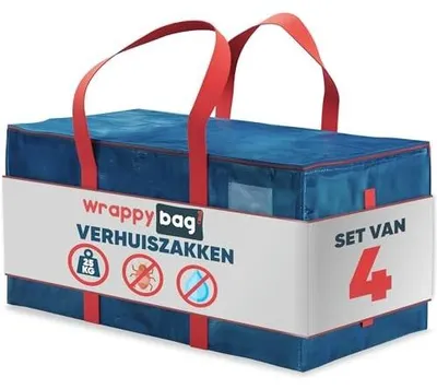 Obrázok produktu pre Sada 4 veľkých úložných vreciek na sťahovanie a cestovanie