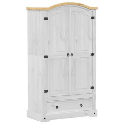 Obrázek produktu pro Šatní skříň 102 x 52 x 186 cm masivní borové dřevo