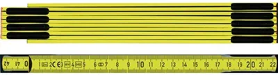 Produktbild von BMI Gliedermaßstab L.2m mm/cm EG III HO gelb - 972900200 H