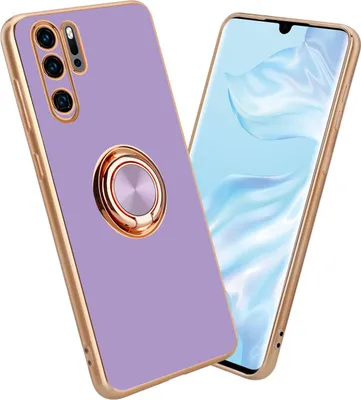 Zdjęcie produktu dla Etui ochronne Cadorabo do Huawei P30 PRO w kolorze fioletowym, futerał chroniący kamerę, magnetyczny uchwyt samochodowy