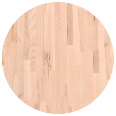 Produktbild von Tischplatte Ø60x2,5 cm Rund Massivholz Buche