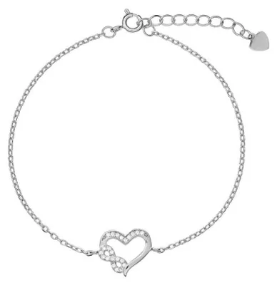 Produktbild von Zartes Silberarmband Infinity Love AJNR0017