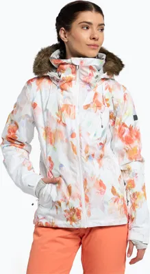 Zdjęcie produktu dla Damska kurtka snowboardowa Roxy Jet Ski Premium biała ERJTJ03375-WBB2
