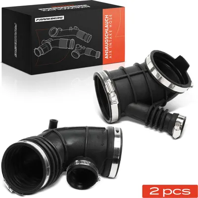 Image de Frankberg 2x tuyau d'aspiration filtre à air pour BMW Série 5 E39 Série 7 E38 1998-2004