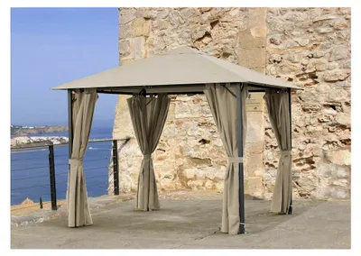 Produktbild von Ersatzdach 3x3m Gartenpavillon Nizza Taupe