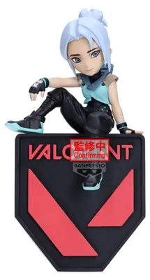 Produktbild von Banpresto – Valorant – Jett – Monitor-Figur, 15 cm