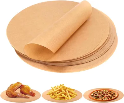Produktbild von Backpapier rund 28 cm, 150 Blatt, Antihaftbeschichtung, zum Backen