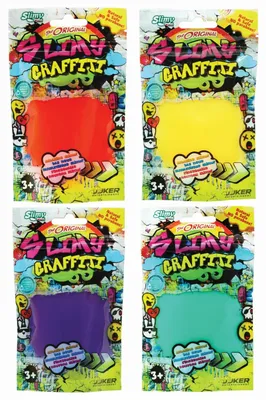 Imagen del producto de Slimy Graffiti - Slime en bolsa reutilizable