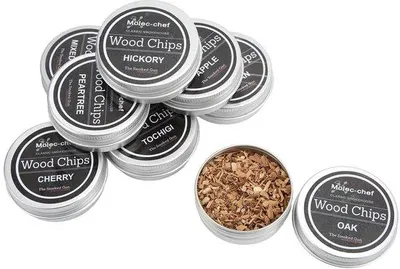 Produktbild von Cocktail-Räucher-Set mit 8 Holz-Räucherspänen für authentischen Geschmack