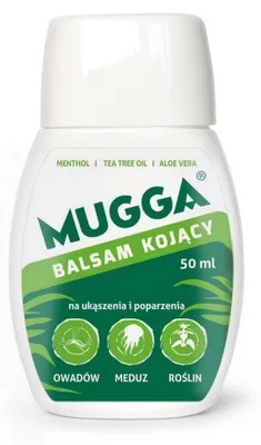 Zdjęcie produktu dla Balsam kojący po ukąszeniu komarów lub kleszczy MUGGA - 50 ml