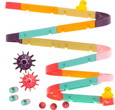 Immagine prodotto di KIK KX5951 Scivolo da bagno colorato per bambini per anatroccoli