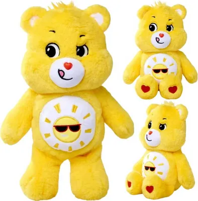 Produktbild von CARE BEARS Teddybär Sunny Heart 35cm 587-8009