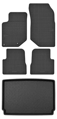 Immagine prodotto di Tappetini gomma SolidTread + bagagliaio per Opel Corsa F 2019- hatchback 5 pezzi