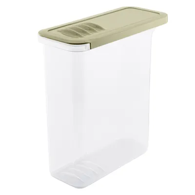 Produktbild von BranQ Lebensmittelbehälter 2,5l transparent olivgrüner Deckel Shark