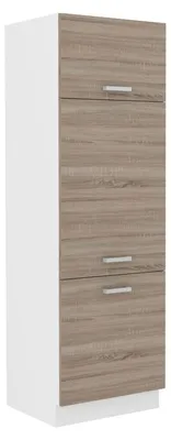 Produktbild von Küchen Gerätehochschrank 60 cm für das Modell „Dave 240 Eiche Sonoma Trüffel“