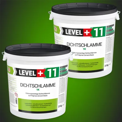 Produktbild von Dichtschlämme 1K Balkon Trockener 40Kg Keller Terrasse Dusche Bad Aussen L+11