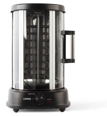 Imagen del producto de Plancha eléctrica vertical - 1500 vatios de potencia - Capacidad de 2,5 kg - Acero inoxidable