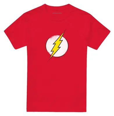 Image de T-shirt Flash, modèle unie pour hommes et femmes, référence TV40983 (taille L), couleur rouge