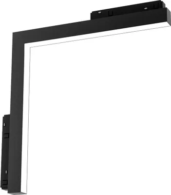 Immagine prodotto di Lampada a binario magnetico L-Down 24W 4000K nero MILAGRO