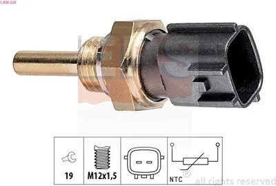 Produktbild von EPS 1.830.225 Öltemperatursensor für NISSAN Qashqai / Qashqai +2 I (J10, NJ10) für RENAULT Clio III Schrägheck (BR0/1, CR0/1) MEGANE III Grandtour
