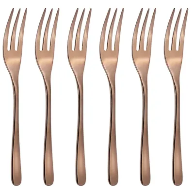 Produktbild von Sambonet Taste Kuchengabelset 6-tlg. copper