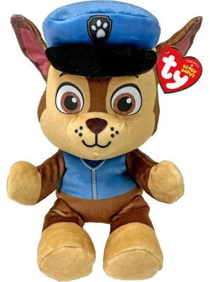 Immagine prodotto di Ty 44014 - Chase Paw Patrol - Peluche Beanie Babies - 15 cm