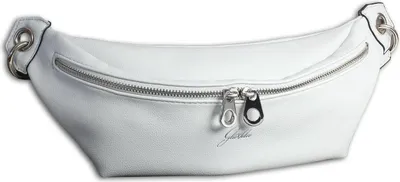 Produktbild von Tasche grau hellgrau Glüxklee Gürteltasche Kunstleder OTD5029K