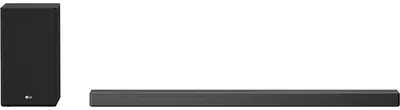 Produktbild von LG SN9YG.DITALLK, 5.1.2 Kanäle, 520 W, DTS Digital Surround, DTS Virtual:X, DTS-HD HR, DTS-HD Master Audio, DTS:X, Dolby Atmos, Dolby..., Bass Blast, Bass Blast+, Standard, 300 W, Kabellos
