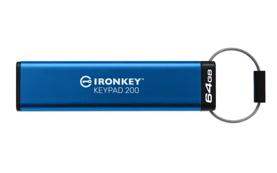 Produktbild von Kingston IronKey Keypad 200 - USB-Flash-Laufwerk