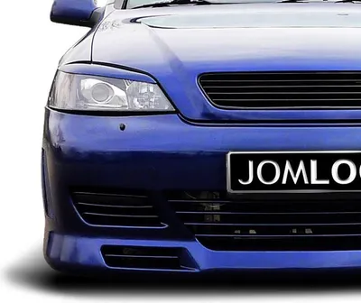 Produktbild von JOM Kühlergrill Opel Astra G Sportgrill Frontgrill Grill schwarz ohne Emblem
