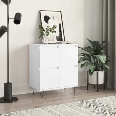 Image de Meuble Sideboard Blanc 60x35x70 cm Bois composite - Commodes 831212