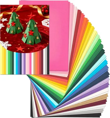 Produktbild von 50 Blatt Tonpapier A4 Bunt, 25 Farben, 230g/m²