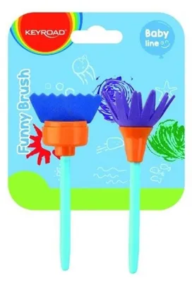 Productafbeelding van Creatieve penselen, 2 stuks, mix - Keyroad
