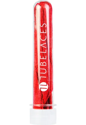 Productafbeelding van Vlakke, witte veters, 5 stuks, rood, 90 cm, heren, rood, 90 cm