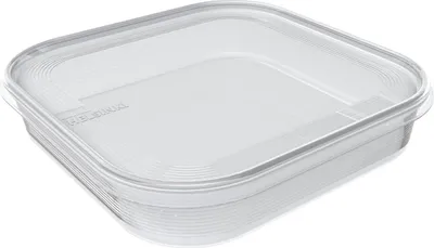 Obrázek produktu pro plast team 15070103 plast team mrazicí nádoba Helsinki, 0,9 litru, čtvercová